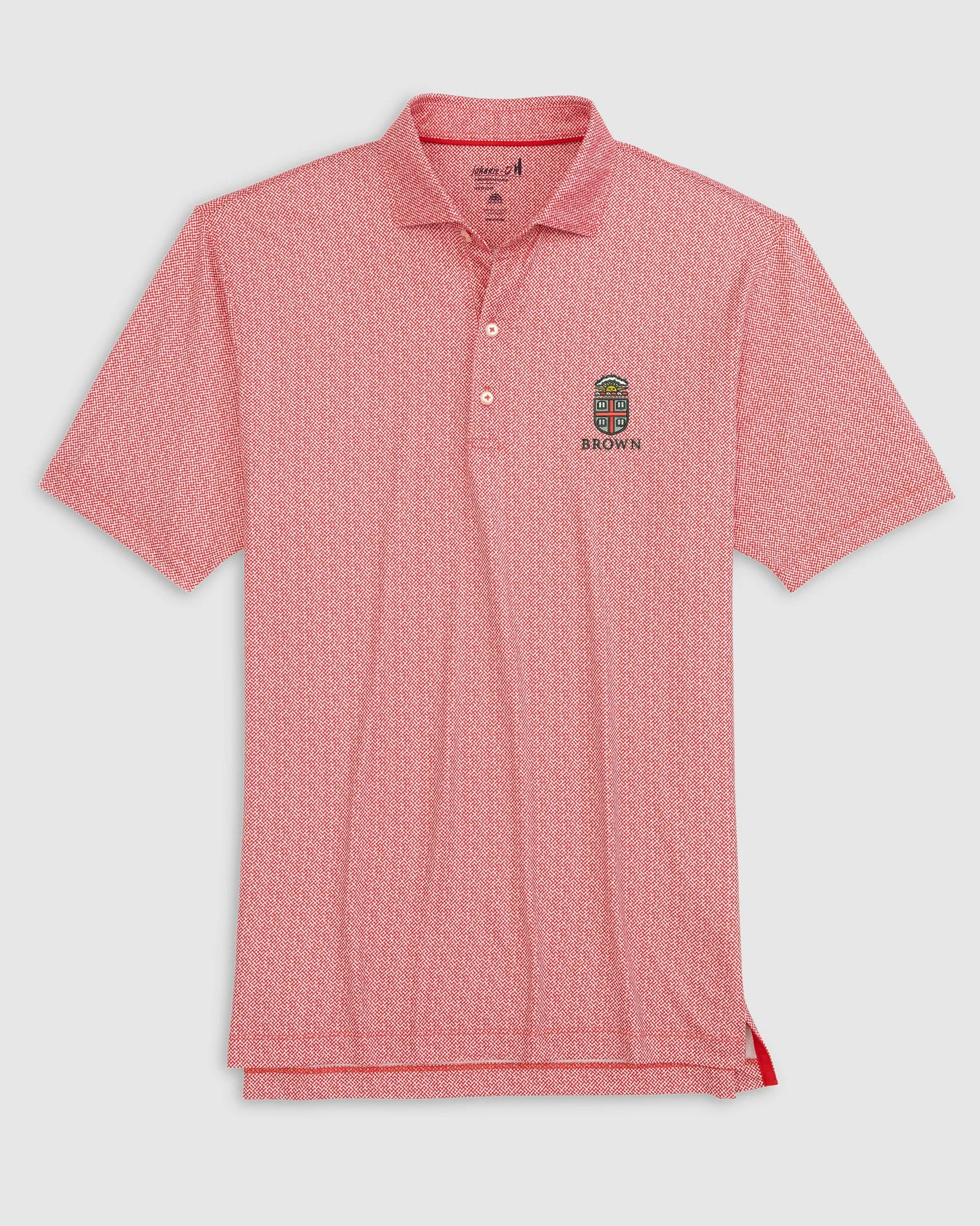 Brown Hinson Jersey Performance Polo