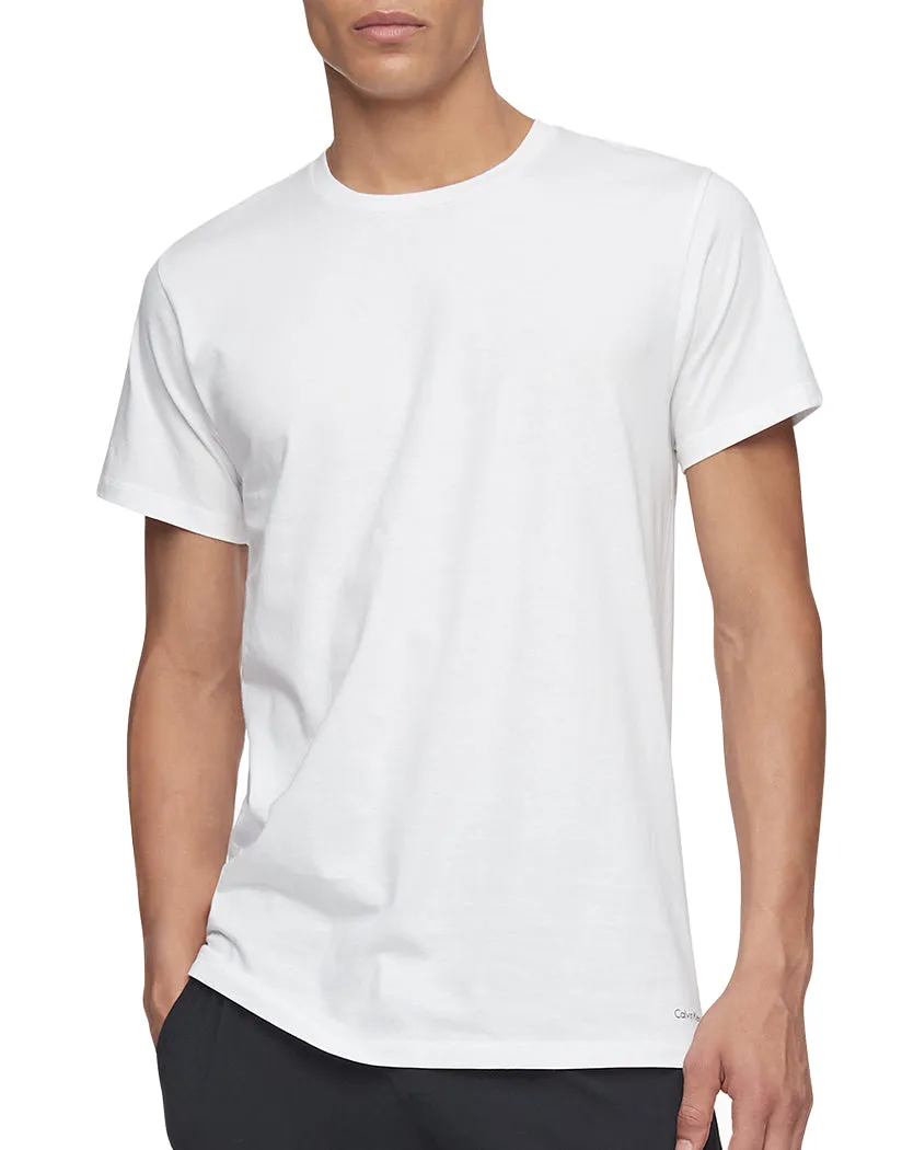 Calvin Klein Cotton Classics 3 Pack Short Sleeve Crew Neck T-Shirt NB4011