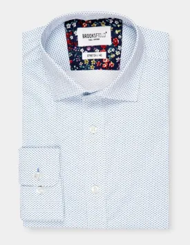 Career Stretch Print Shirt