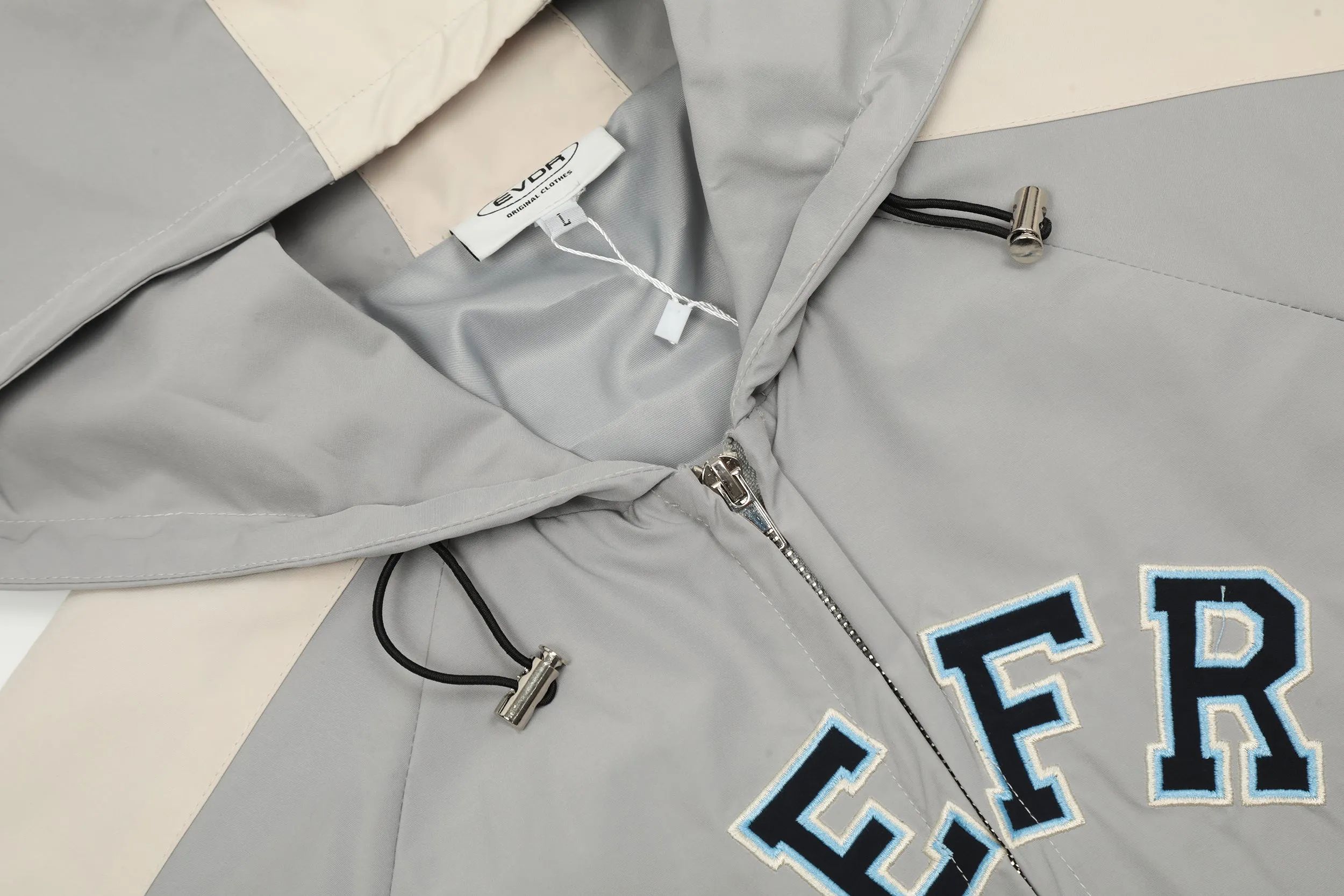 Carefree | Retro Athletic Zipper Hoodie