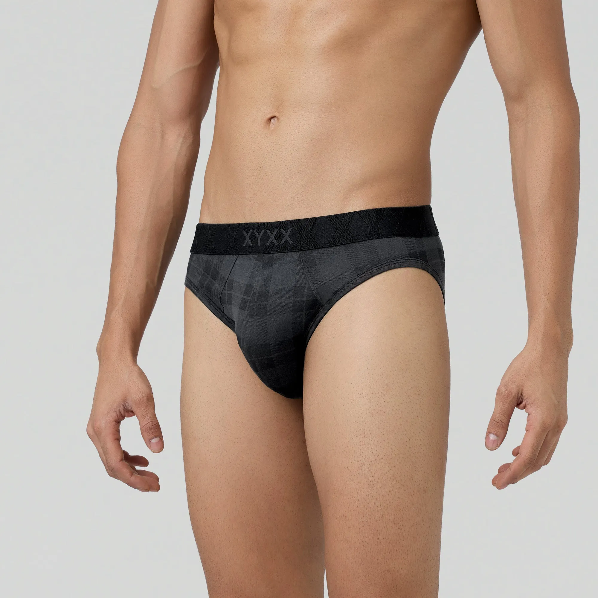 Checkmate Briefs Charcoal Black