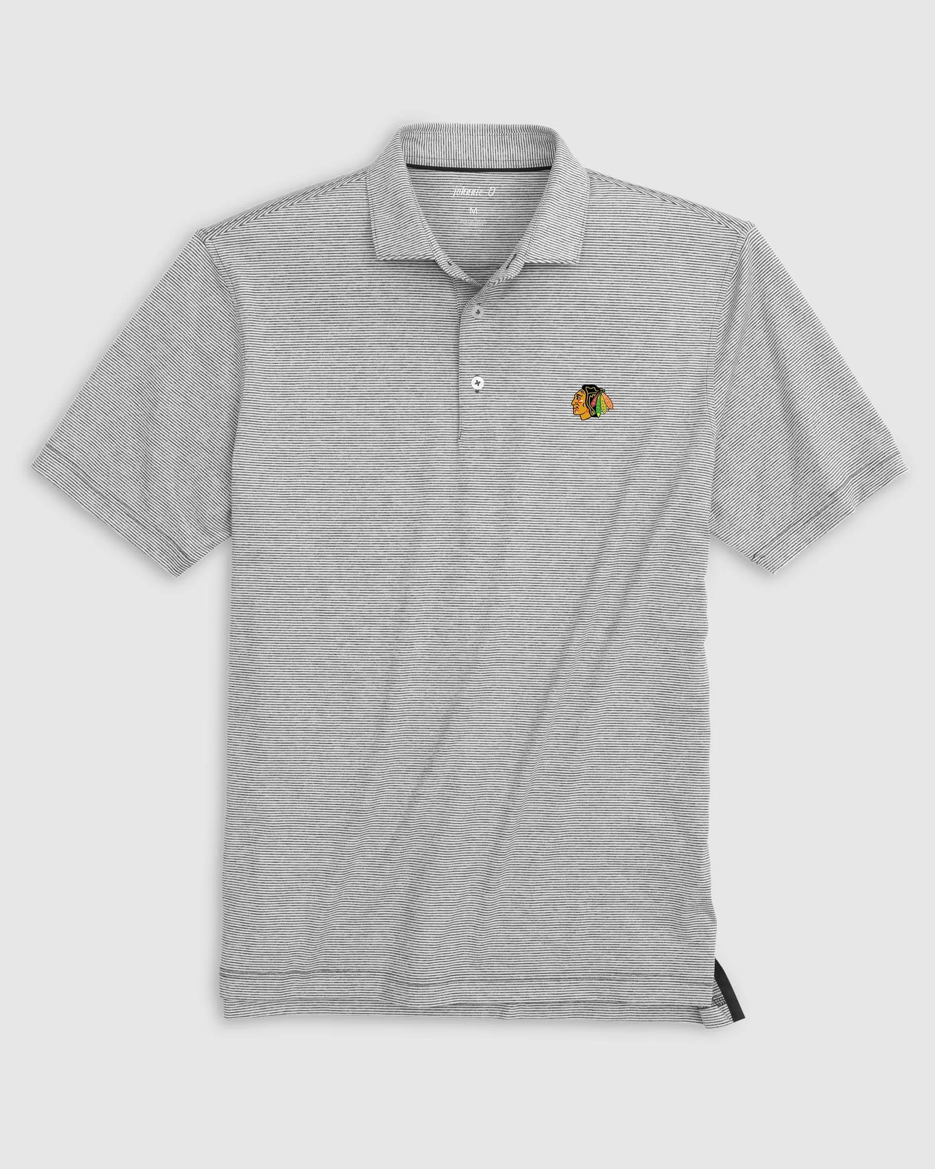 Chicago Blackhawks Lyndonn Striped Jersey Performance Polo