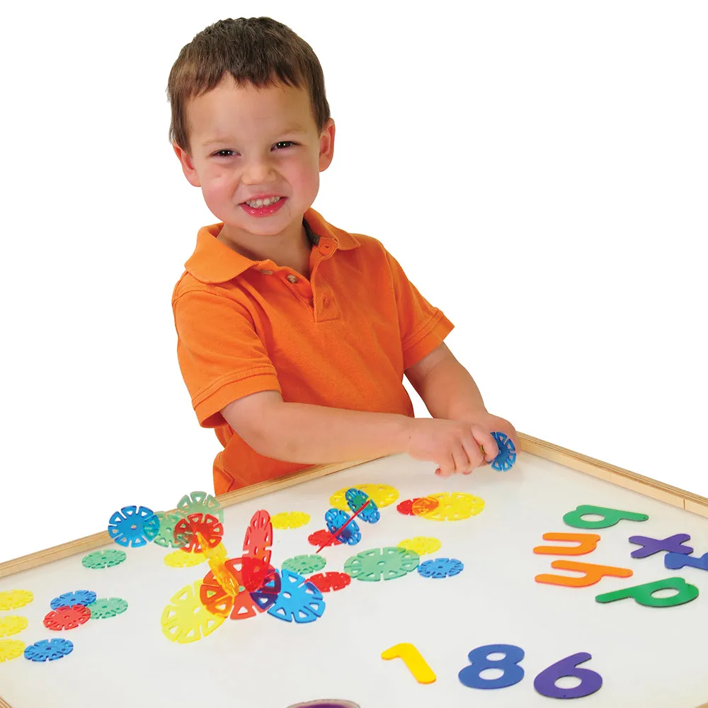 Child-Size LED Light Table with Storage