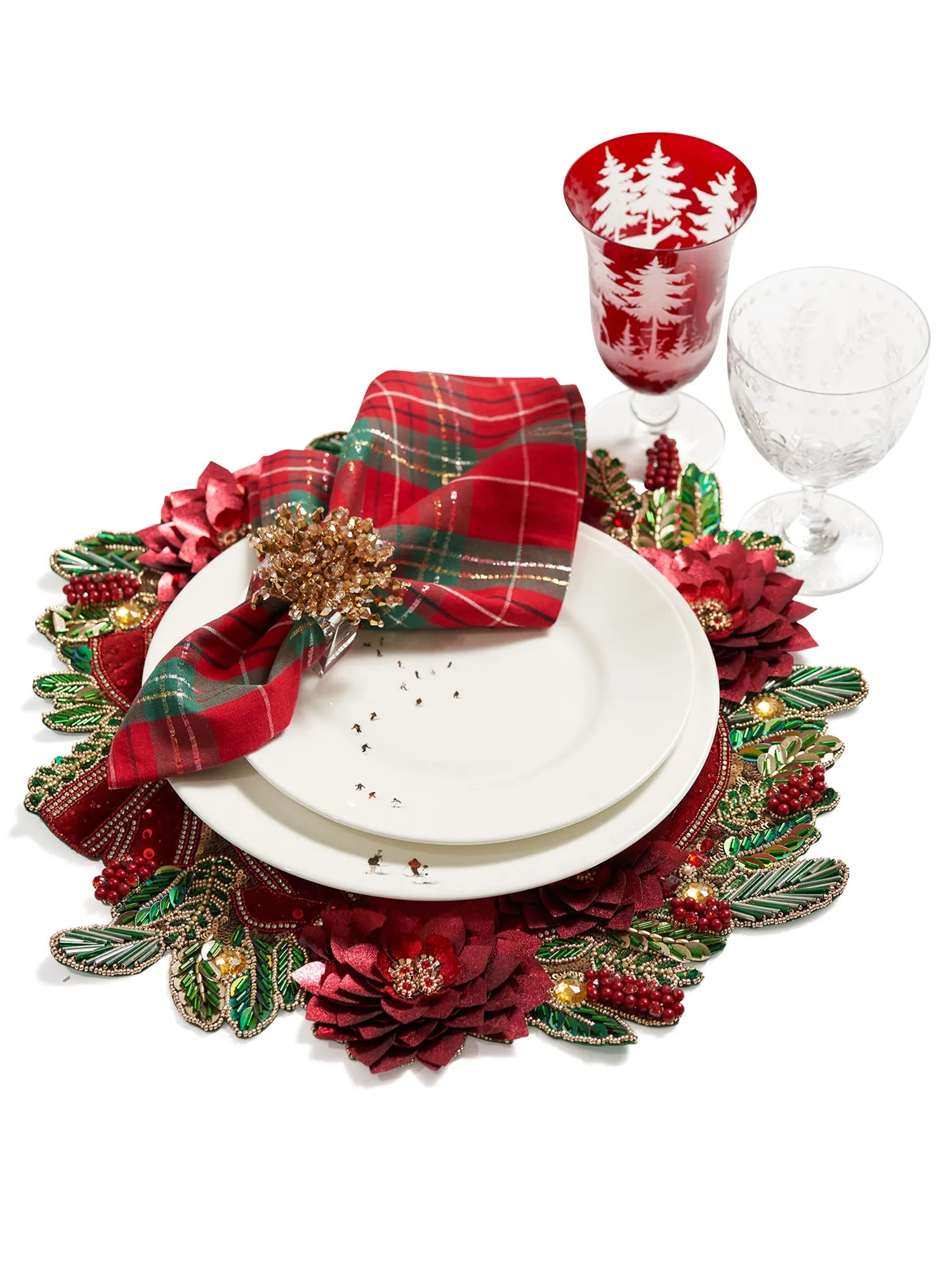 Christmas Plaid Napkin