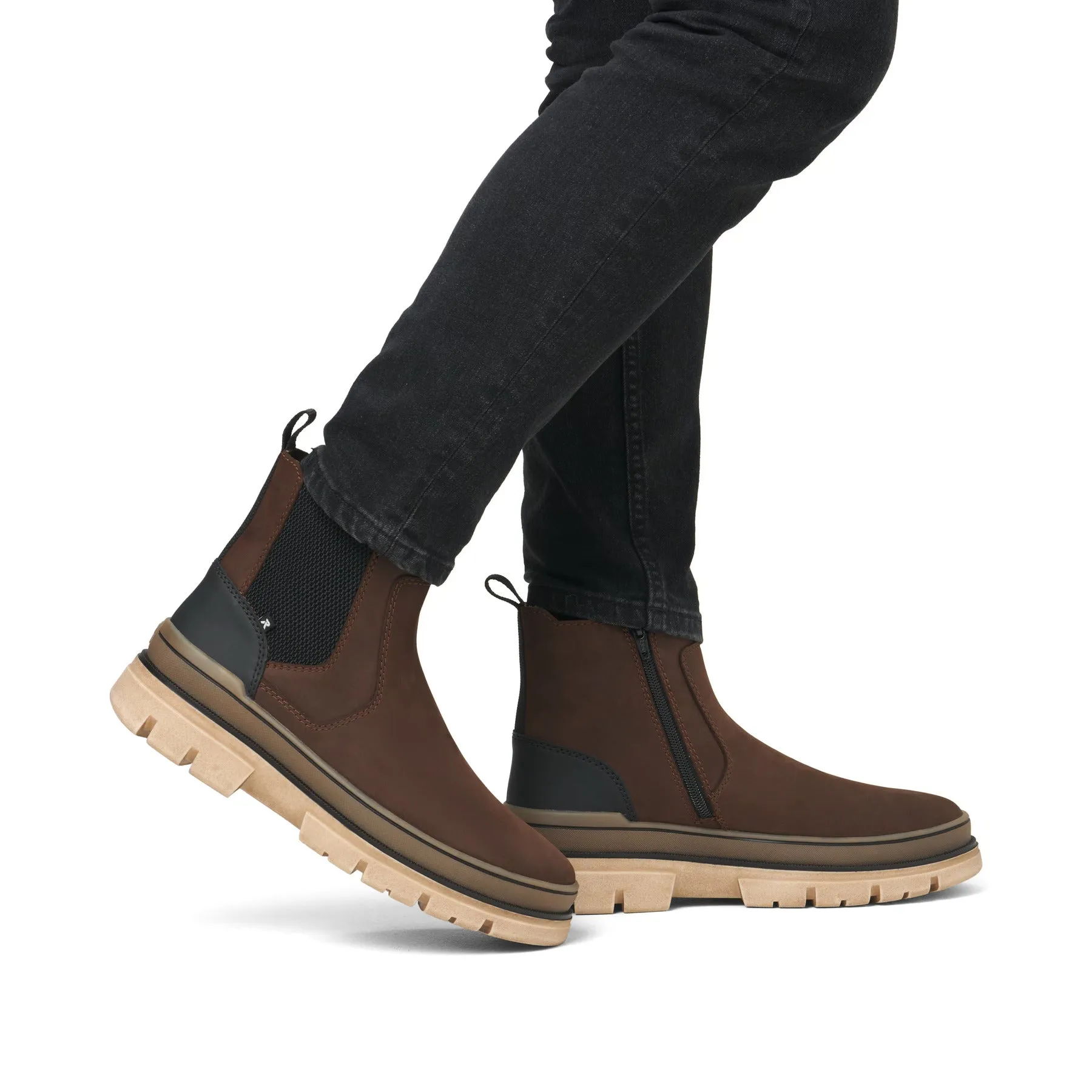 Cigar Zip Up Chelsea Boot