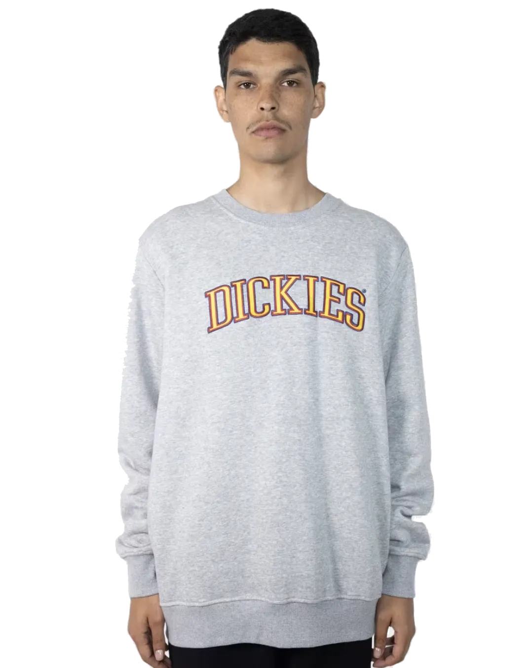 COLLEGIATE TRI-COLOUR CREW NECK SWEATER