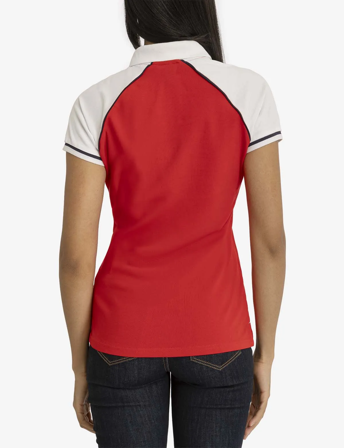 COLORBLOCK RAGLAN POLO SHIRT