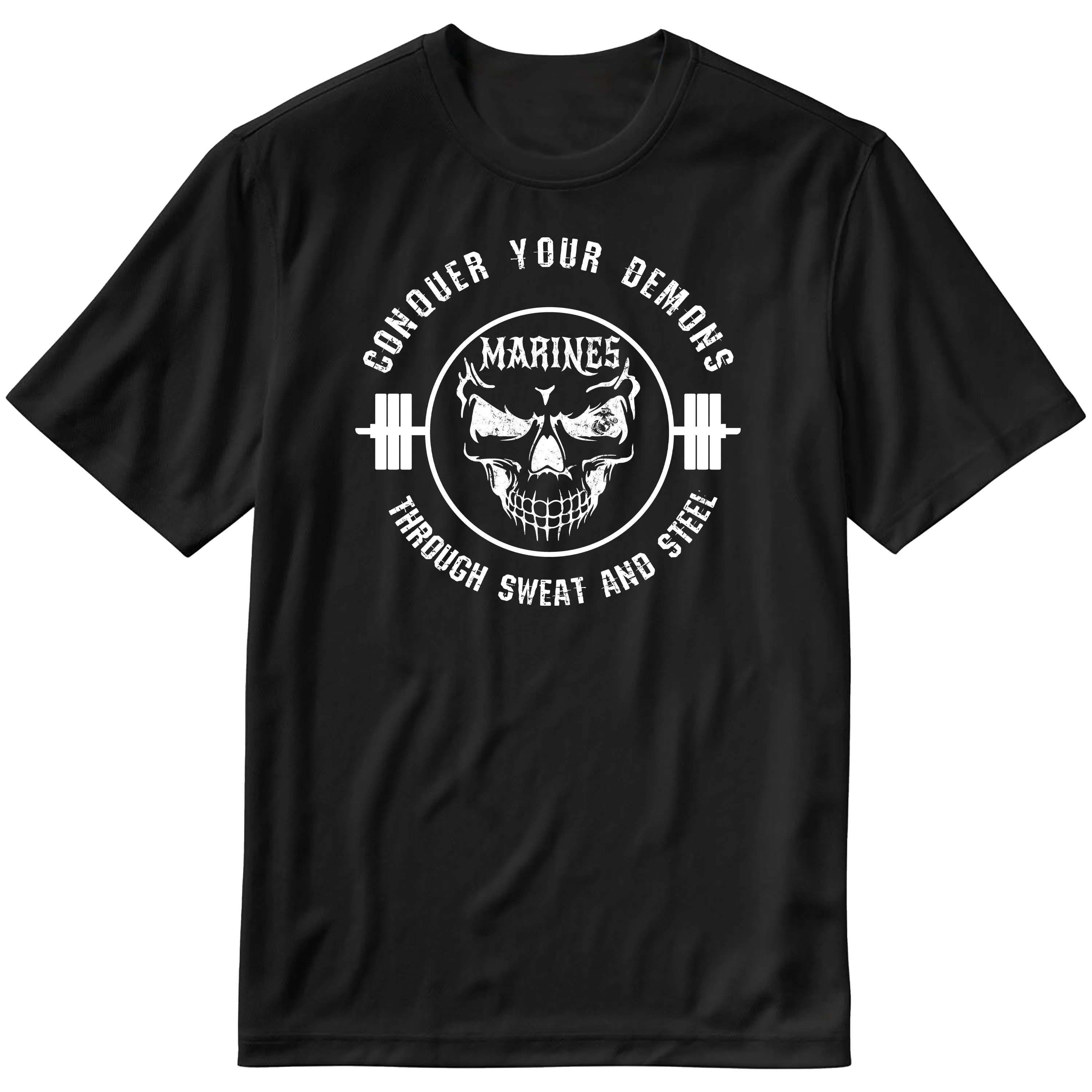 Combat Charged Conquer Your Demons Performance Tee