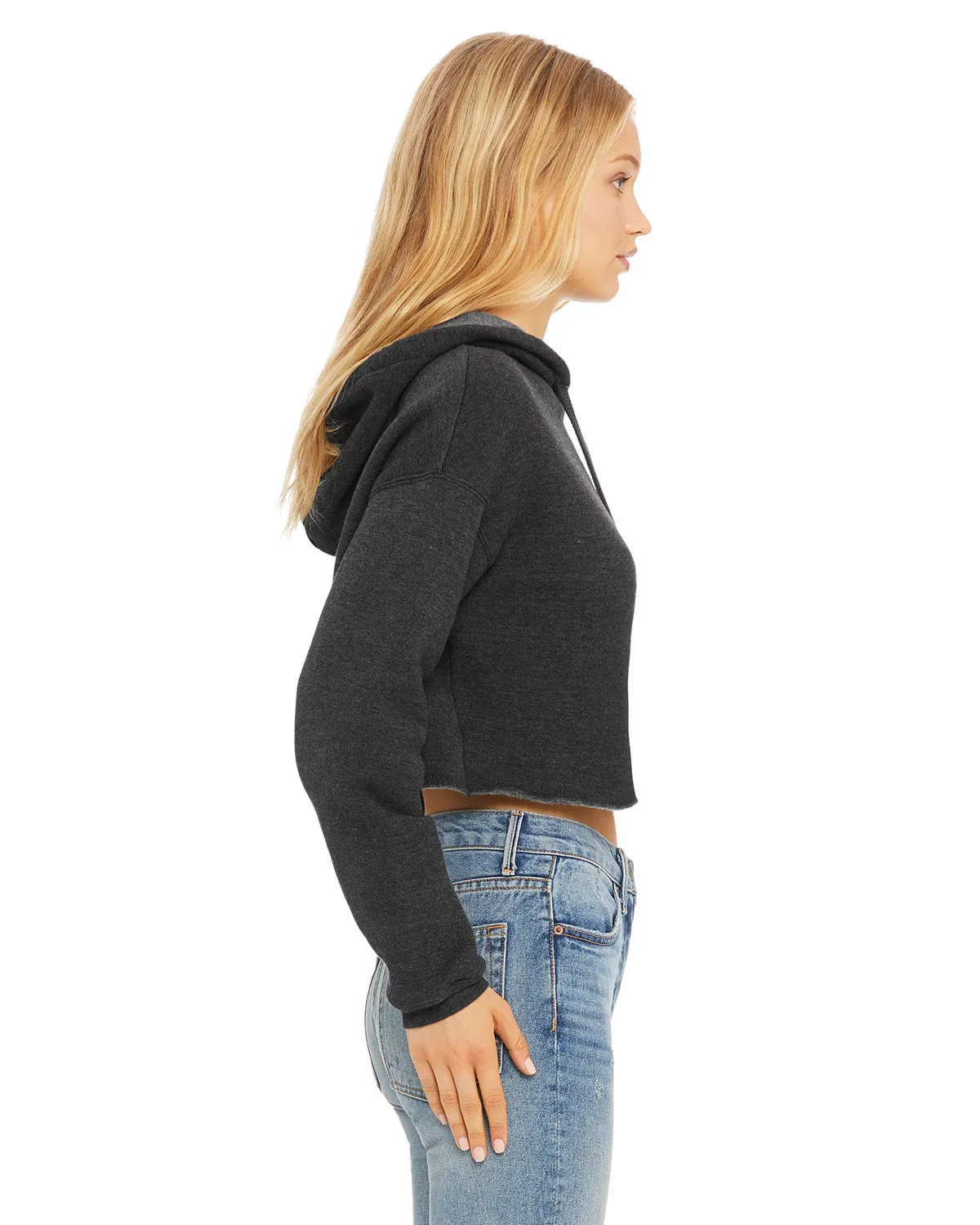 COOL MOM® Cropped Fleece Hoodie