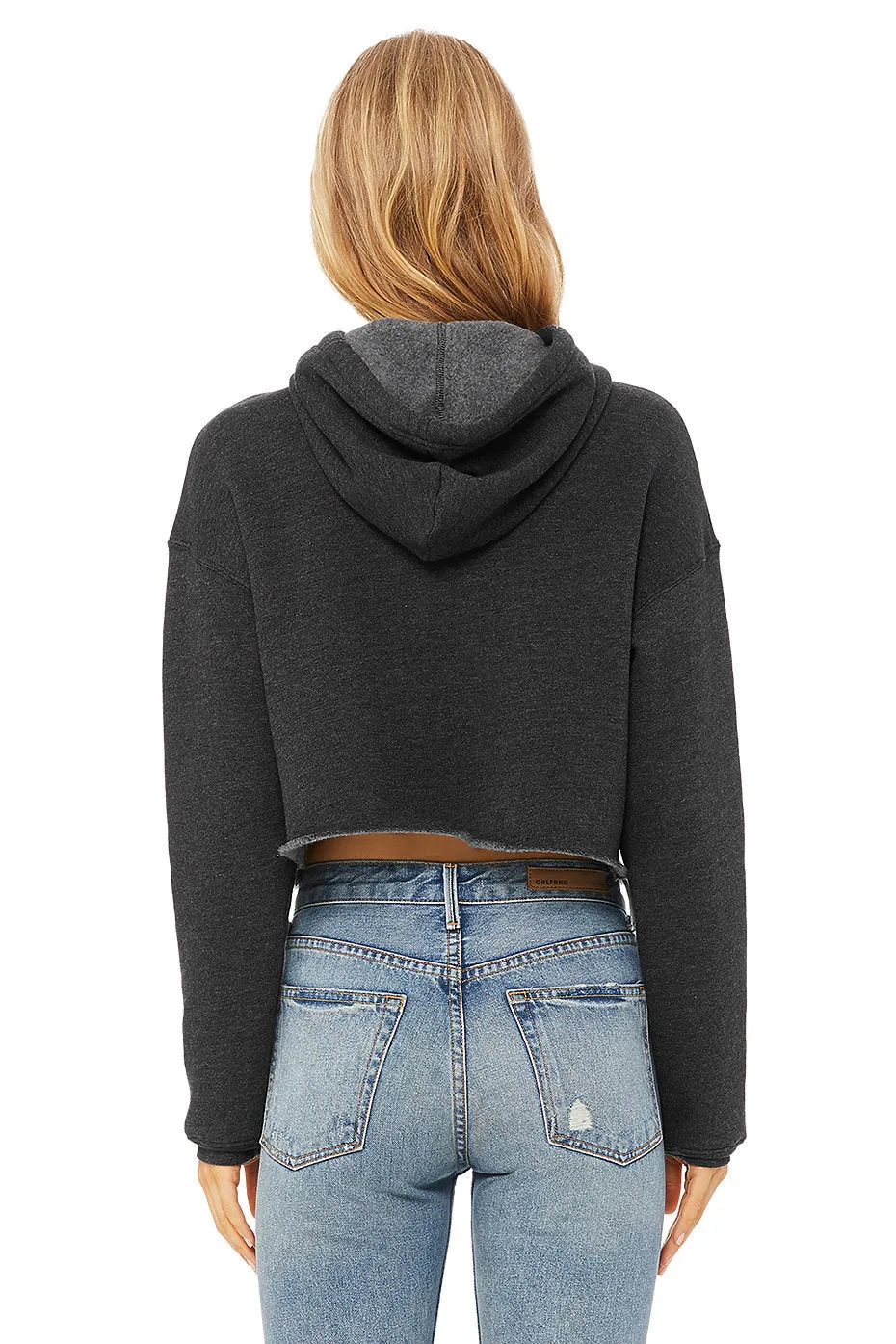 COOL MOM® Cropped Fleece Hoodie