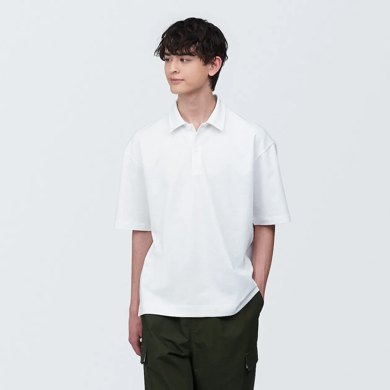 Cool Touch Half Sleeve Polo Shirt