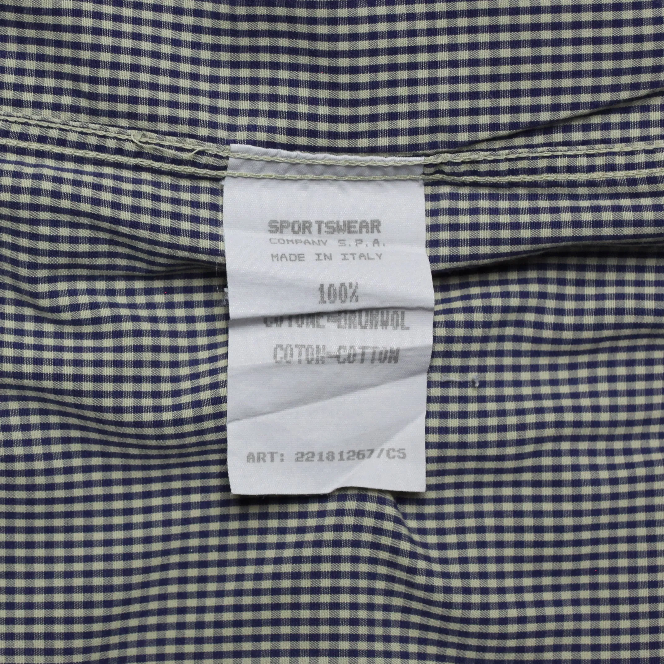 CP Company SS 1995 Gingham Shirt