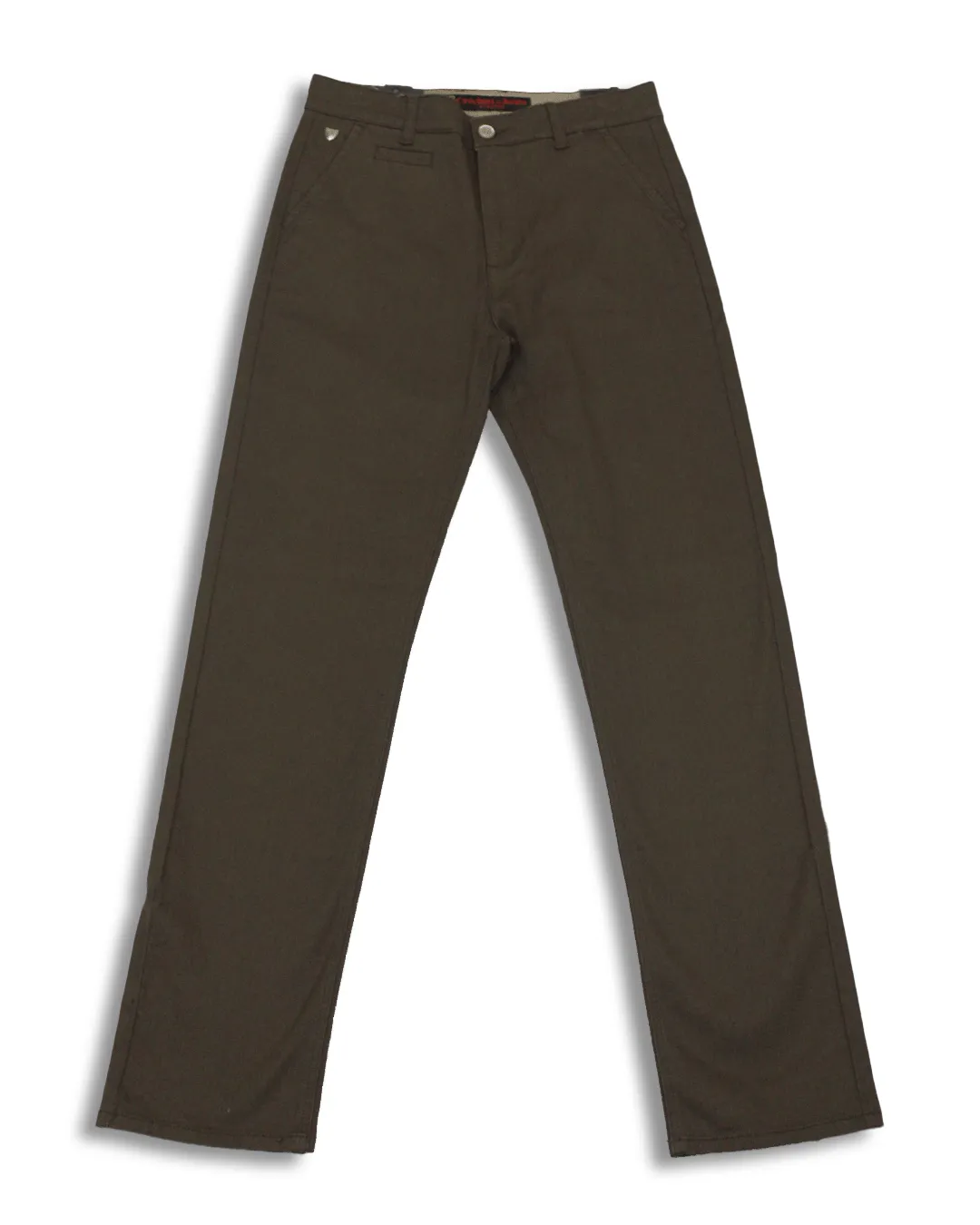 Crockett & Jones Choc Slim Fit Stretch Chino