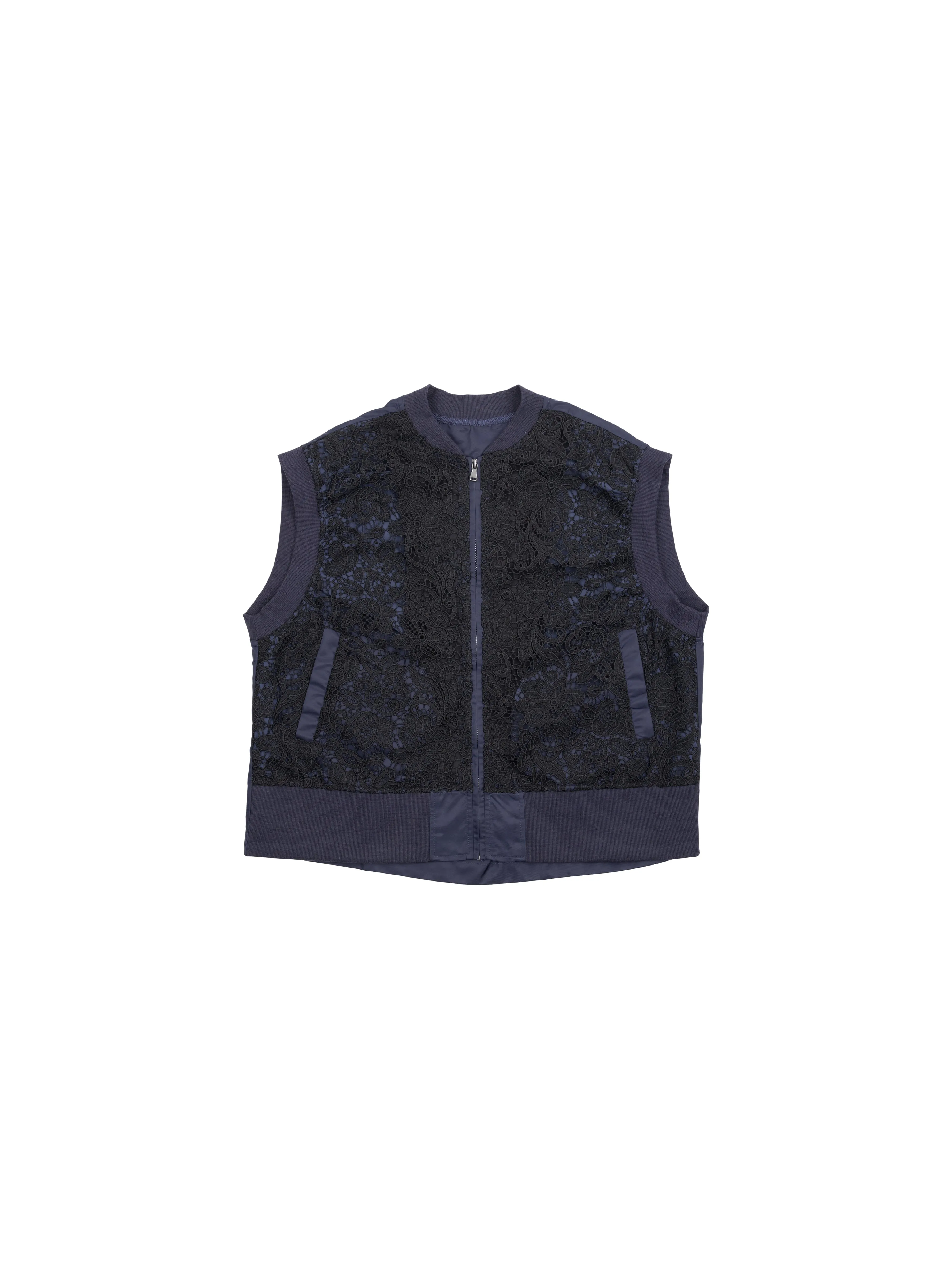 Cutwork Lace Bobmer Vest