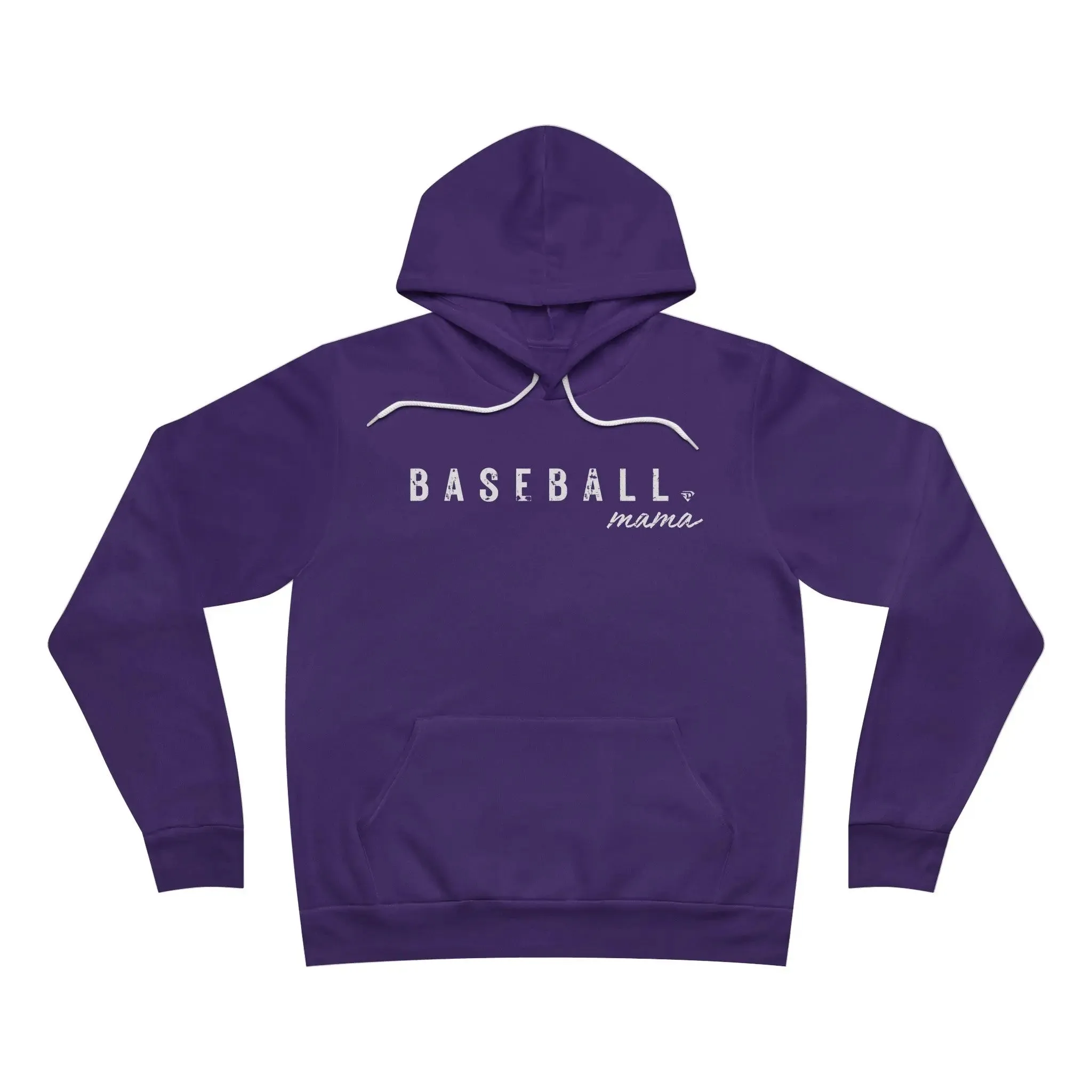 D1 Baseball Mama Cozy Fleece Hoodie