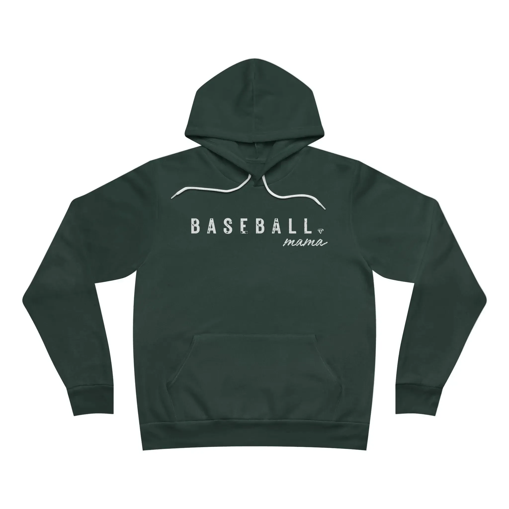 D1 Baseball Mama Cozy Fleece Hoodie