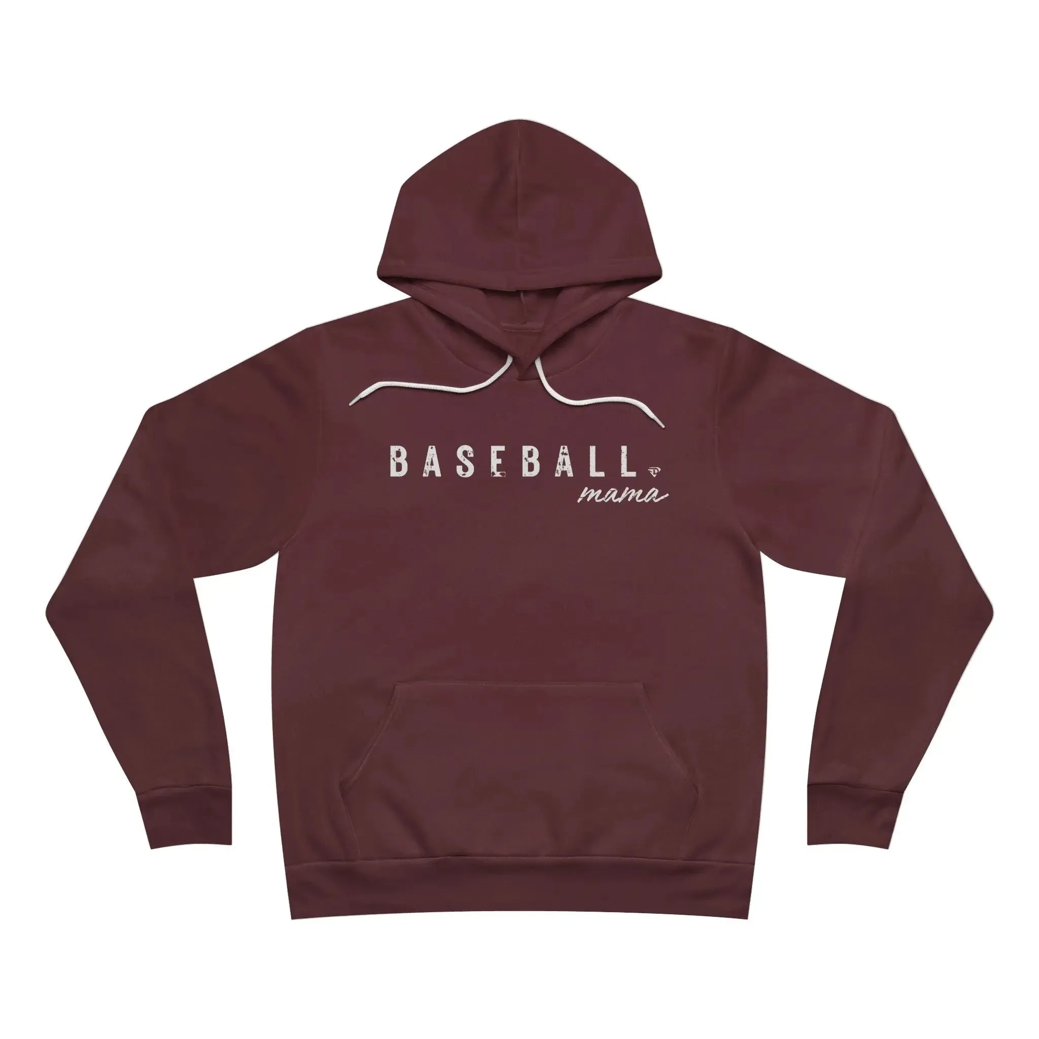 D1 Baseball Mama Cozy Fleece Hoodie