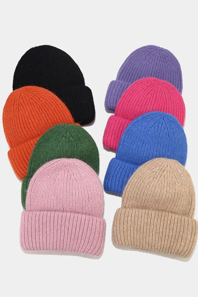 DAILY SIMPLE KNIT SKULL CAP