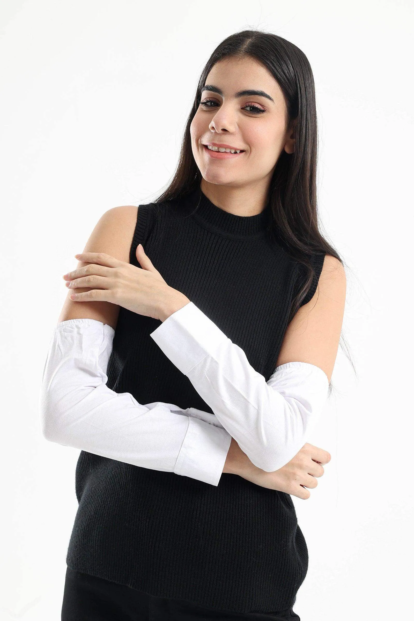 Detachable Sleeves with Buttoned Cuffs