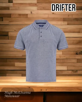 Drifter BLUE Polo Shirt 55104/29