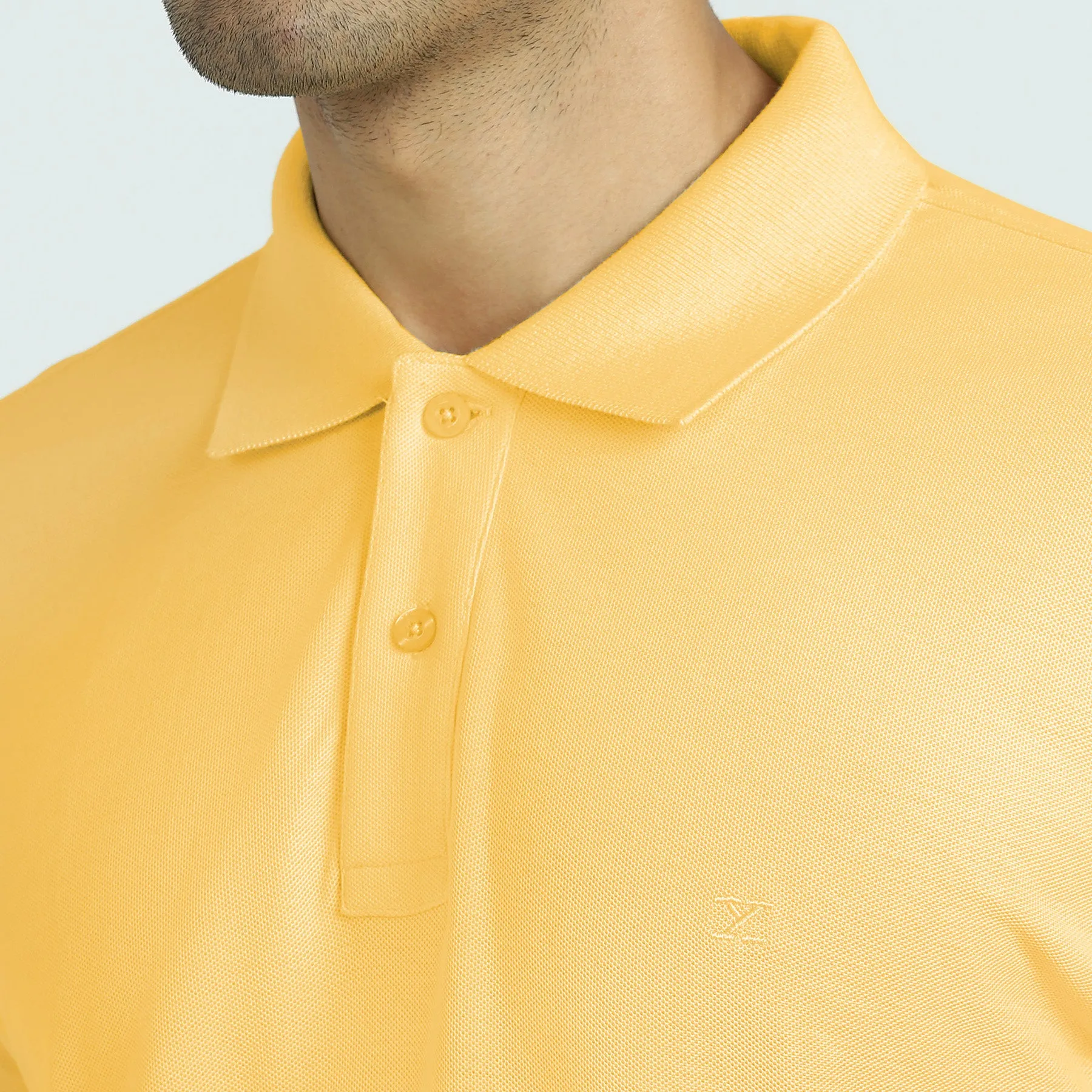 Element Combed Cotton Polo T-shirts Butter Yellow