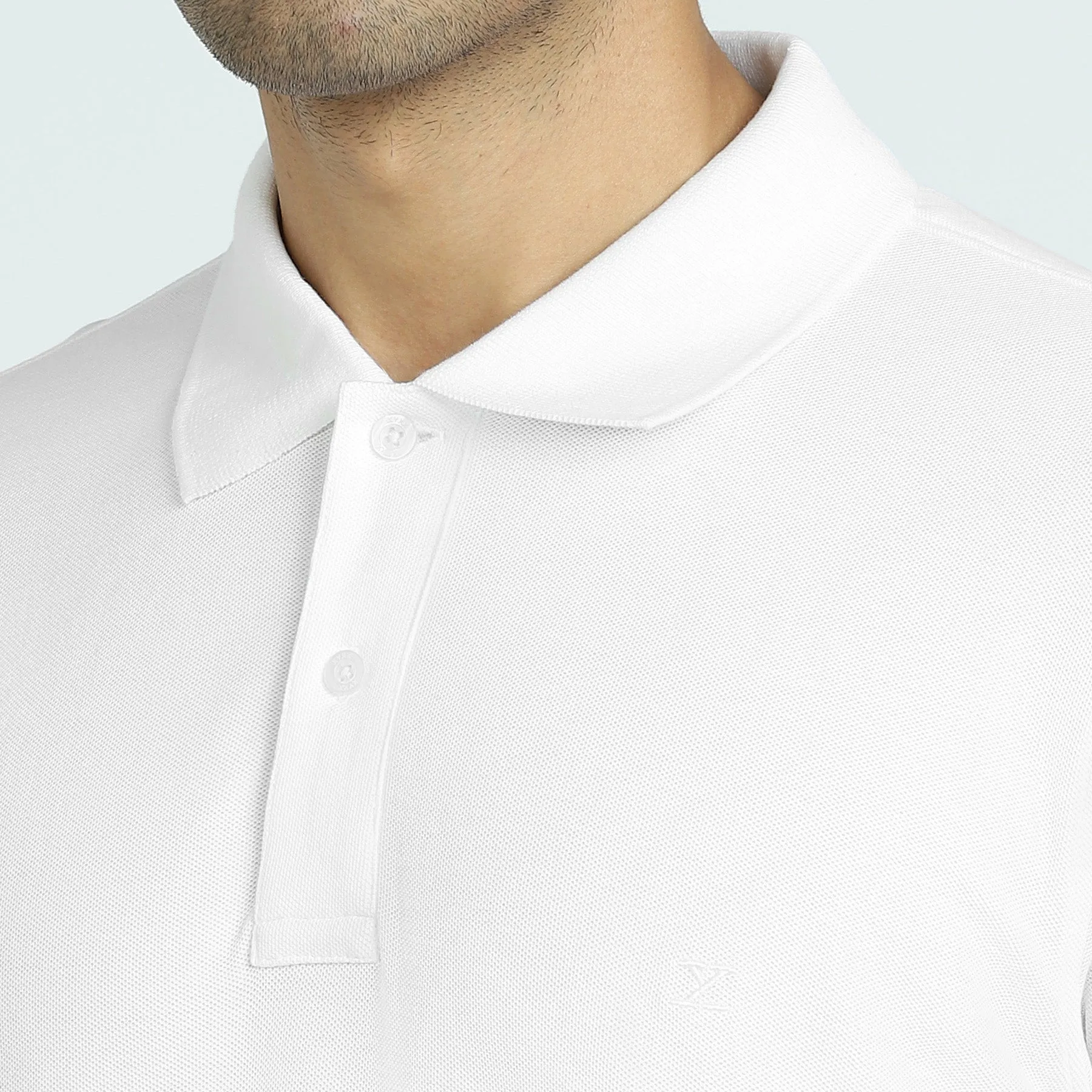 Element Combed Cotton Polo T-shirts Polar White