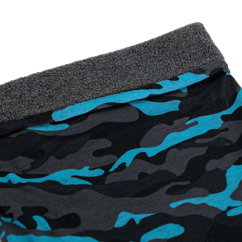 Fleece Face Shields® | Aqua Military Camo