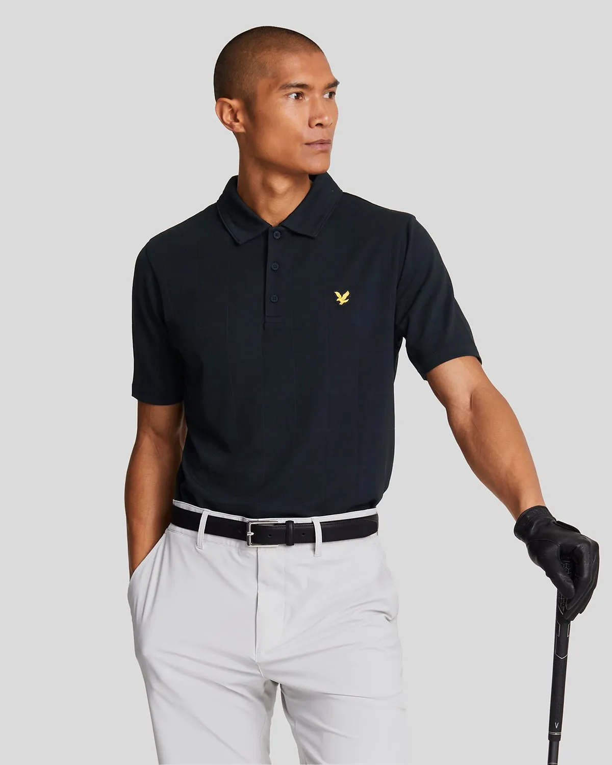 Golf Grid Technical Polo Shirt