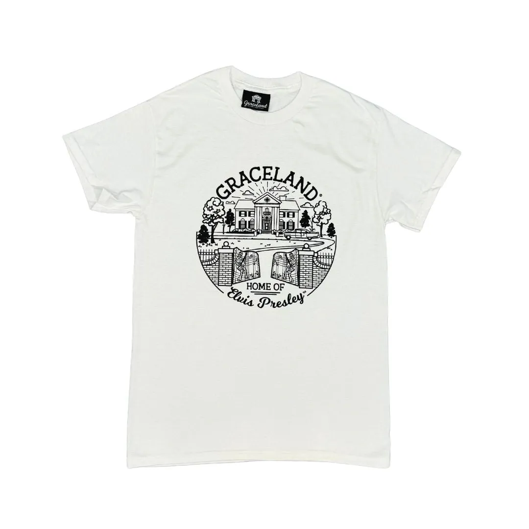 Graceland Line Art T-Shirt