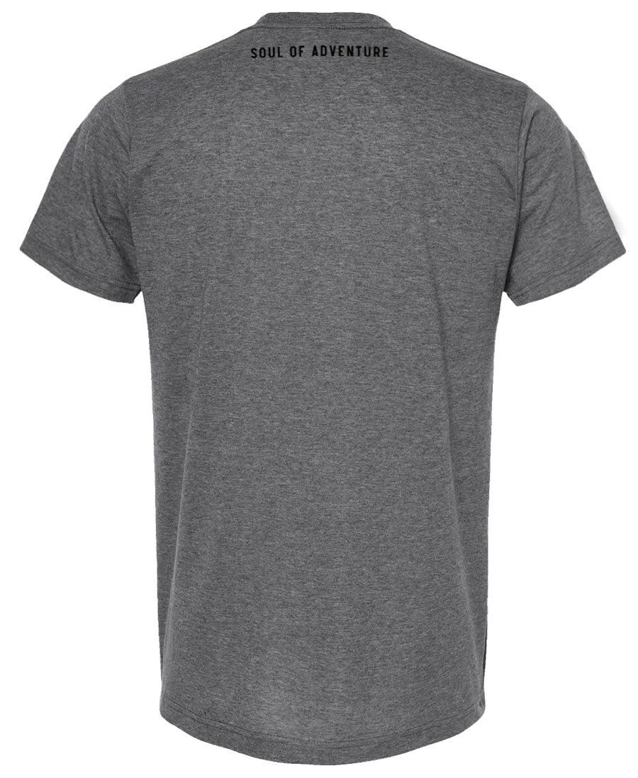 Graphic Tee | SA Tonal Circle | Heather Charcoal