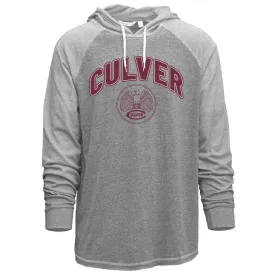 Hiker Hood Tee Culver Eagle - Oxford Heather Grey