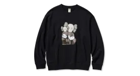 Kaws x Uniqlo UT Long Sleeve Family Sweatshirt Black