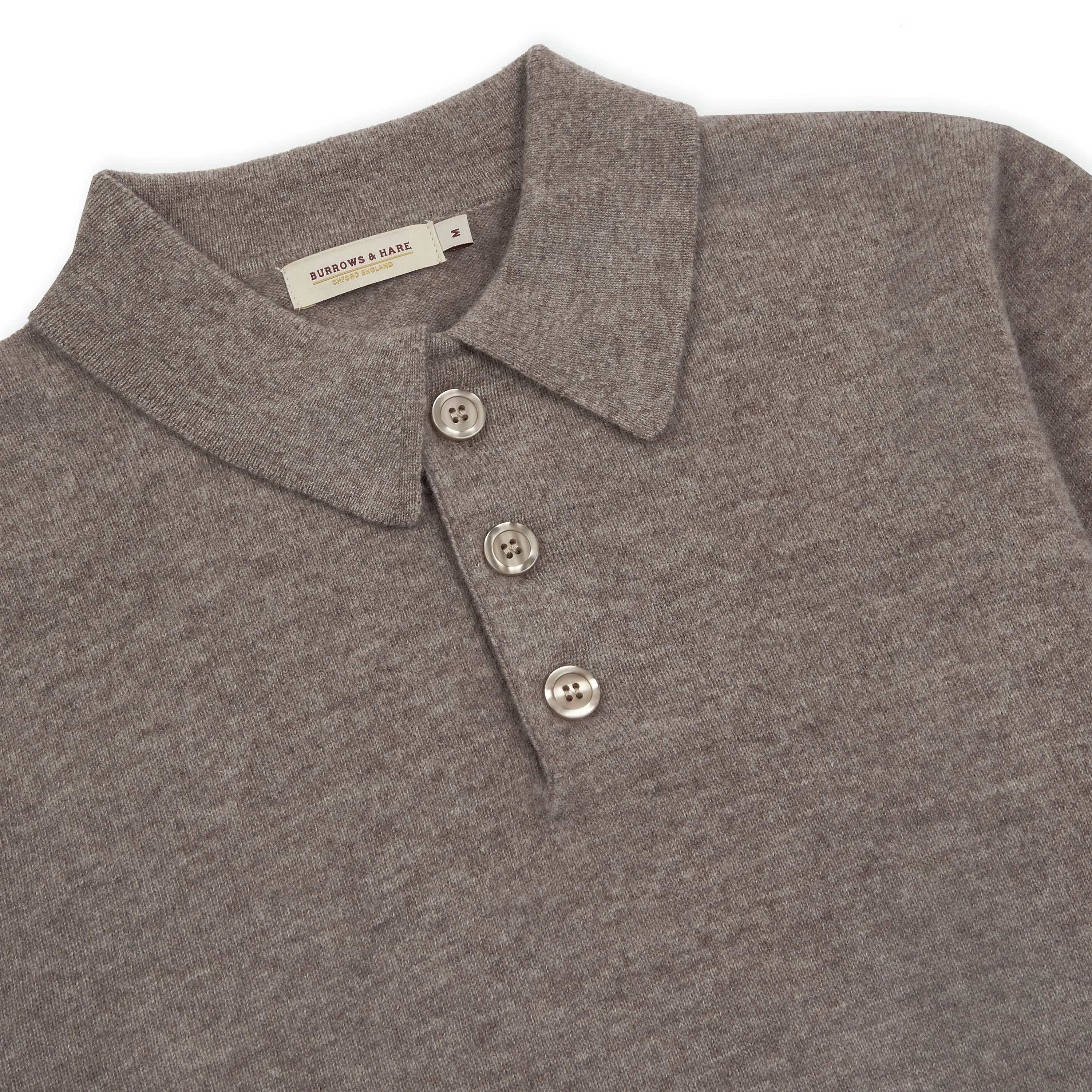 Knitted Polo - Brown