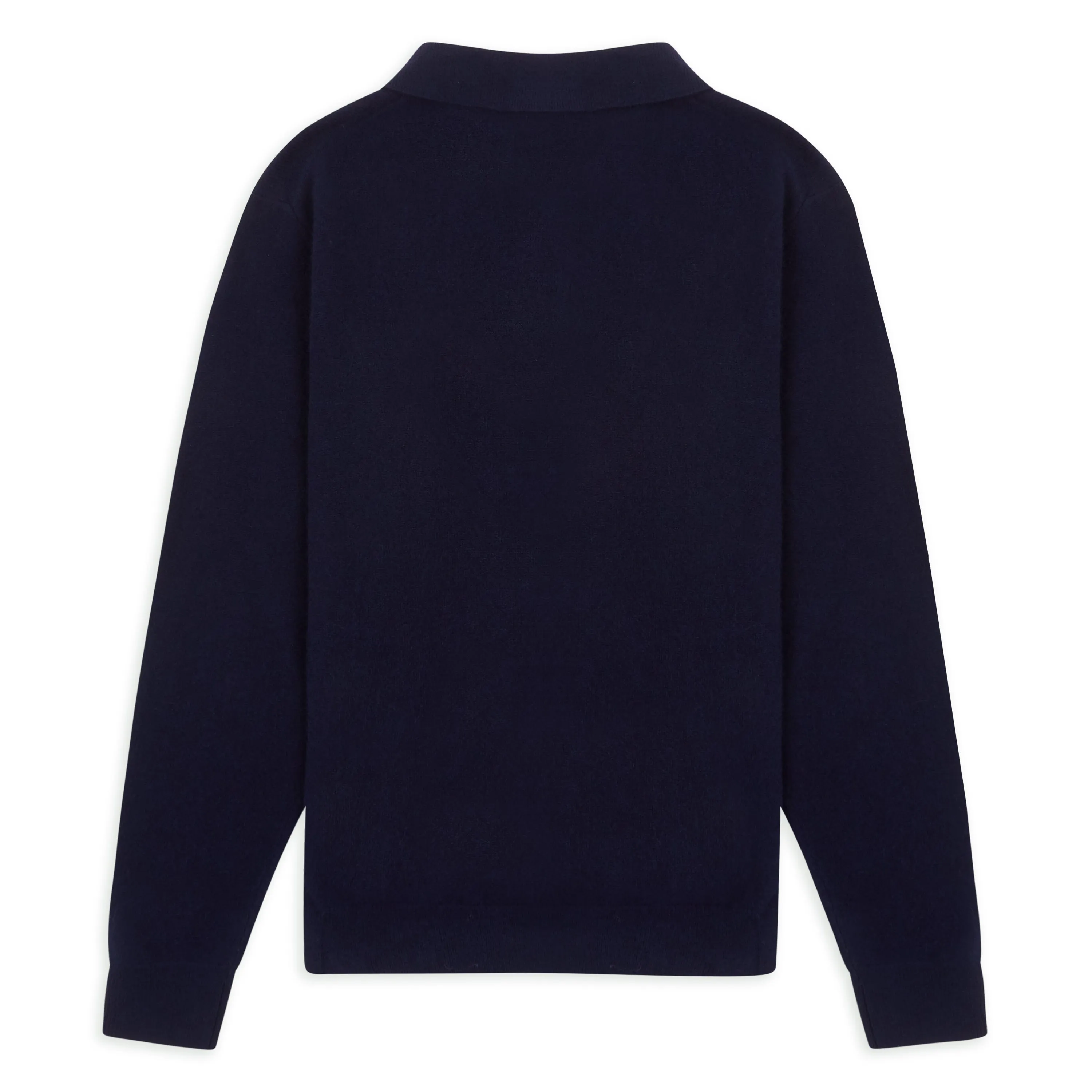 Knitted Polo - Navy