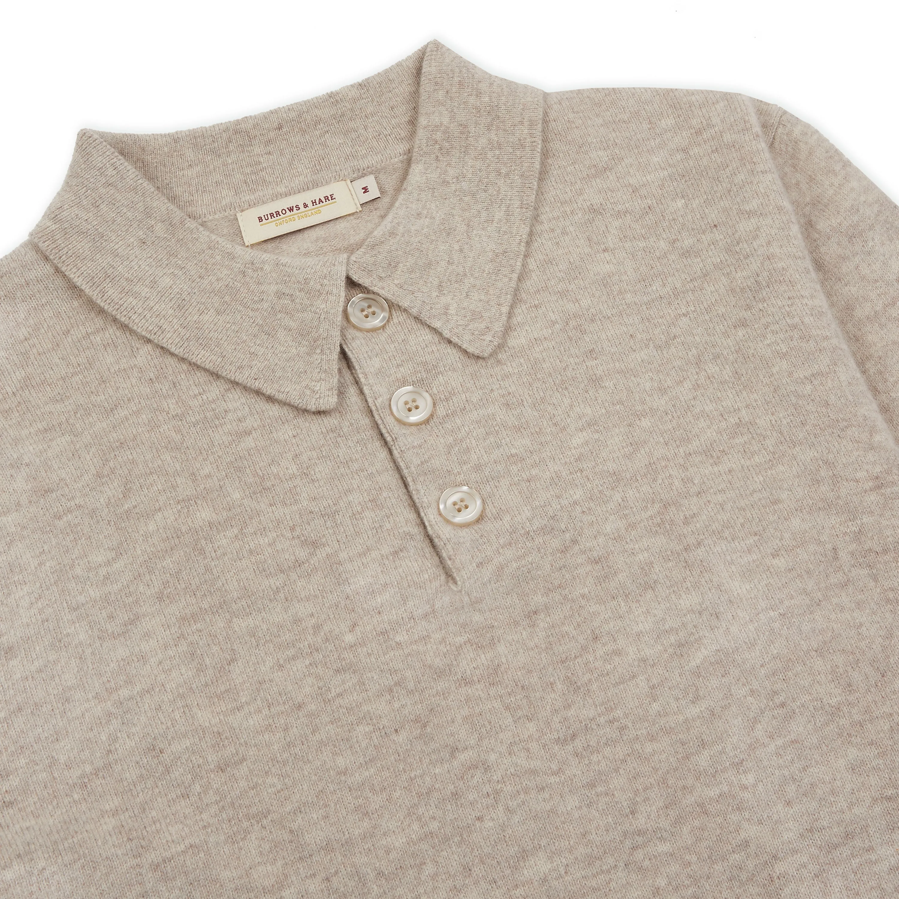 Knitted Polo - Wheat