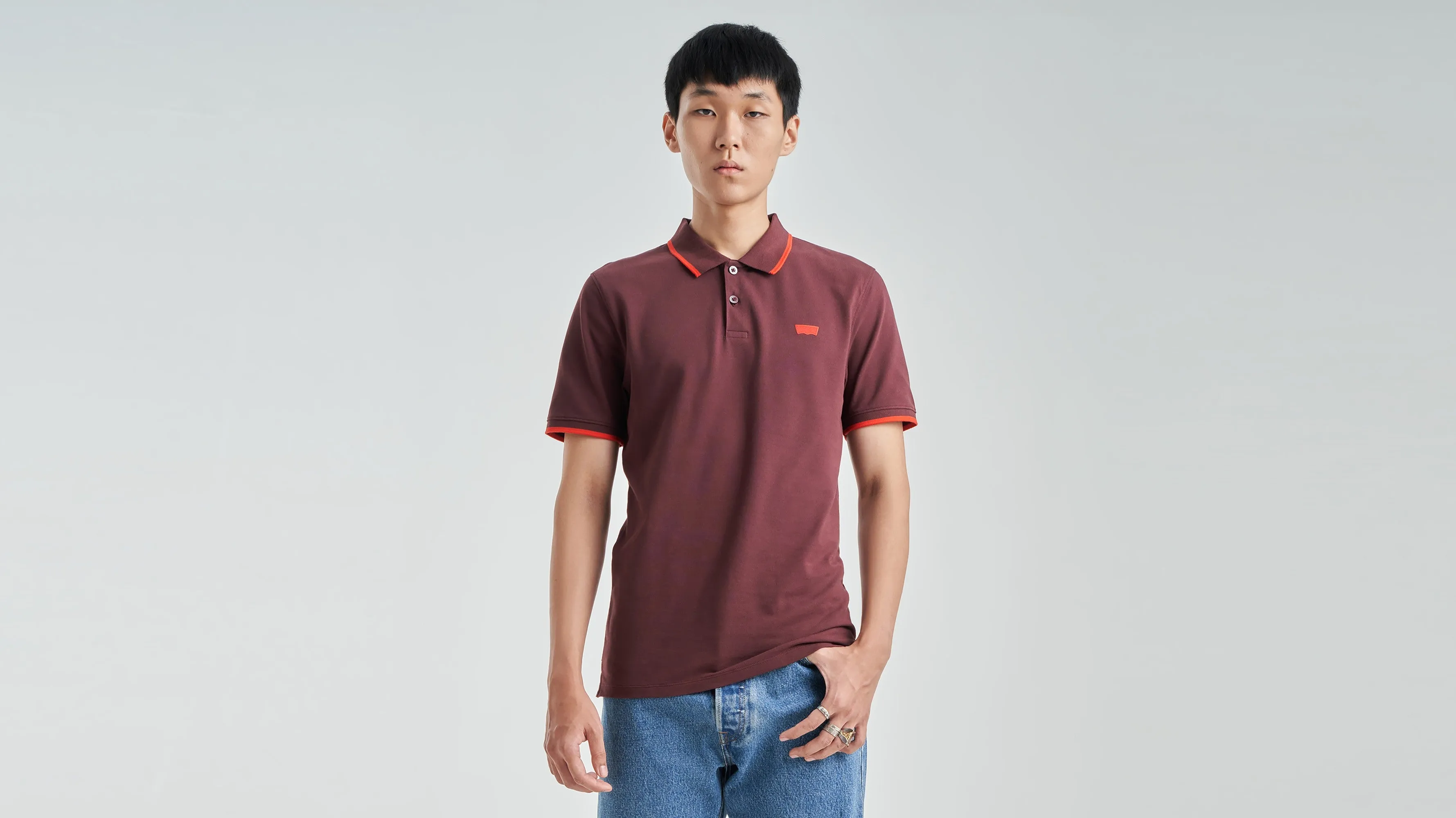 Levi's® Men’s Slim Housemark Polo Shirt