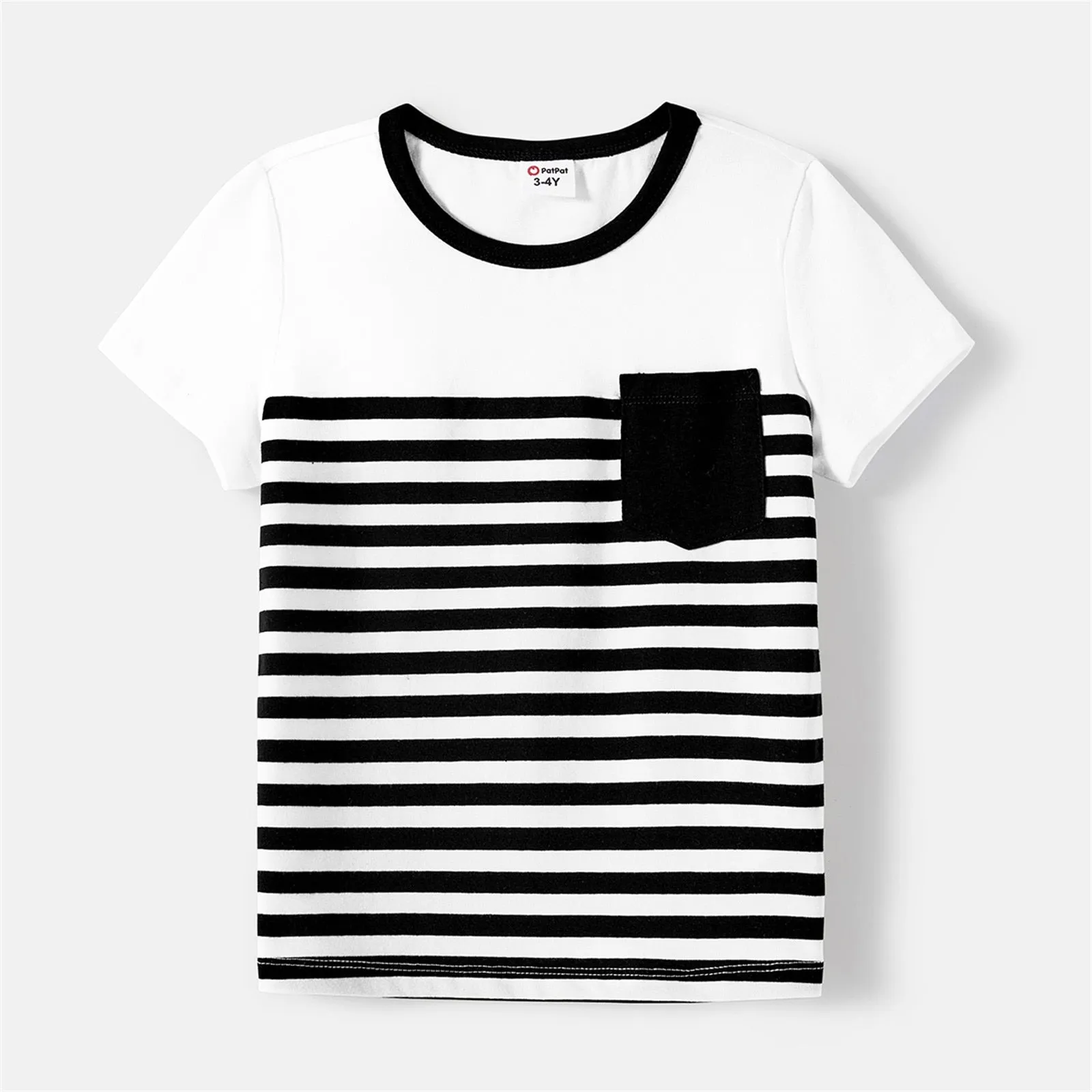 Matching Family Outfit - Striped Black & White Rio de Janeiro Set