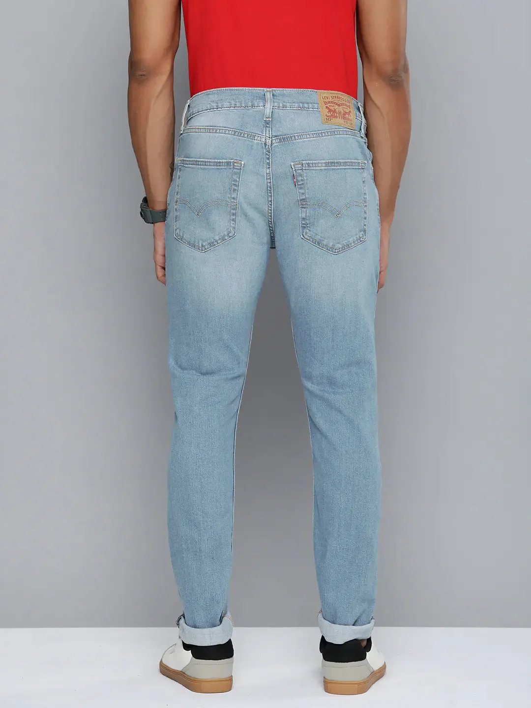 Men's 512 Light Blue Slim Tapered Fit Jeans