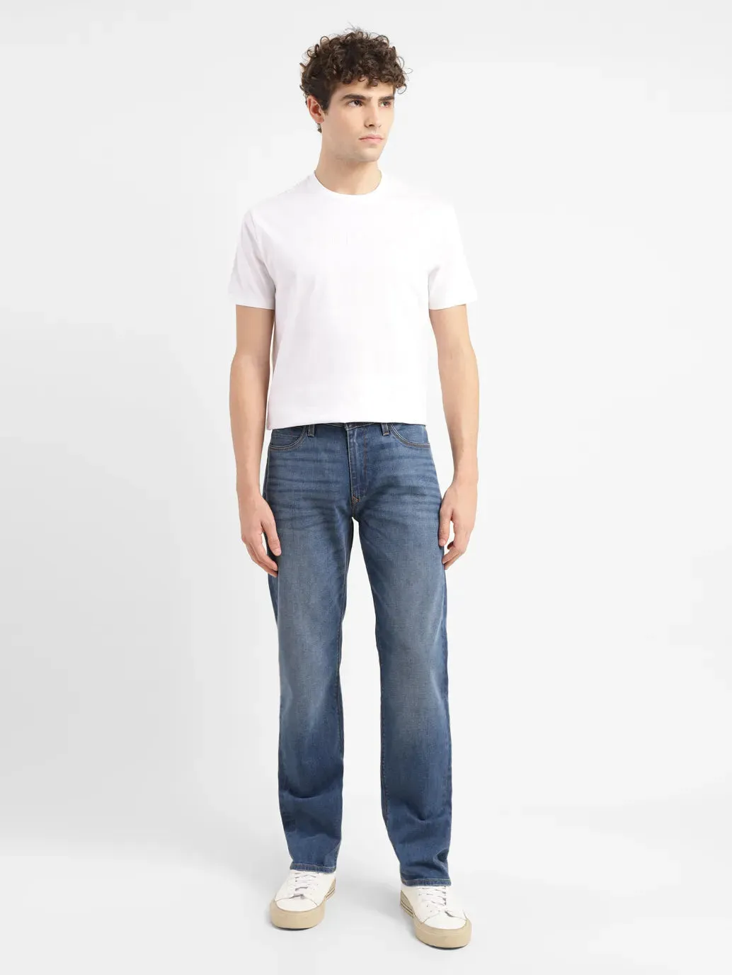 Men's 512 Mid Indigo Slim Tapered Fit Jeans