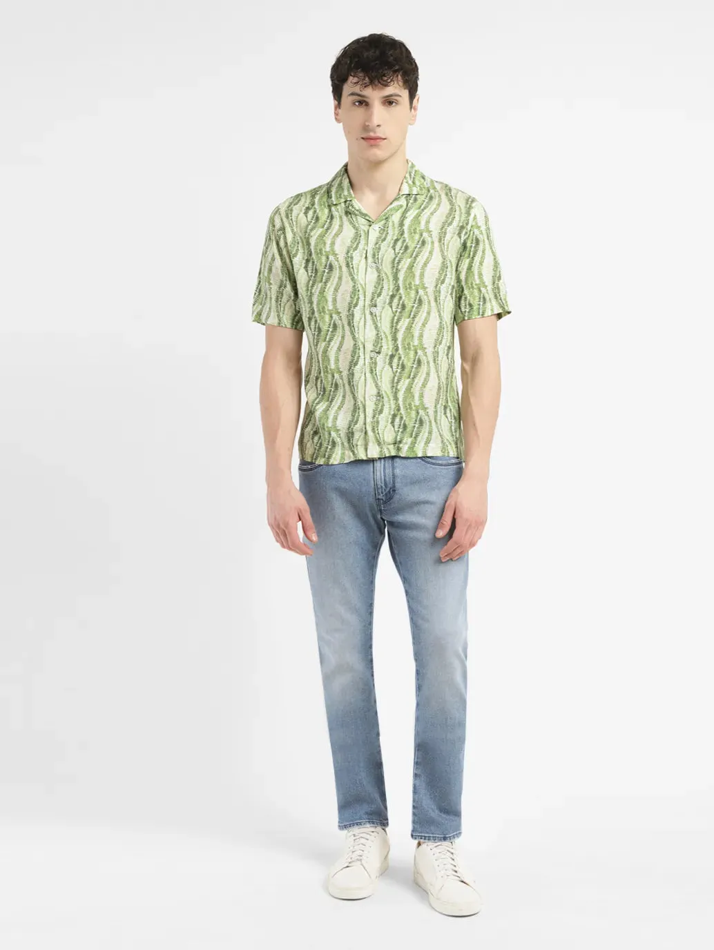 Men's All Over Printed Relaxed Fit Shirt