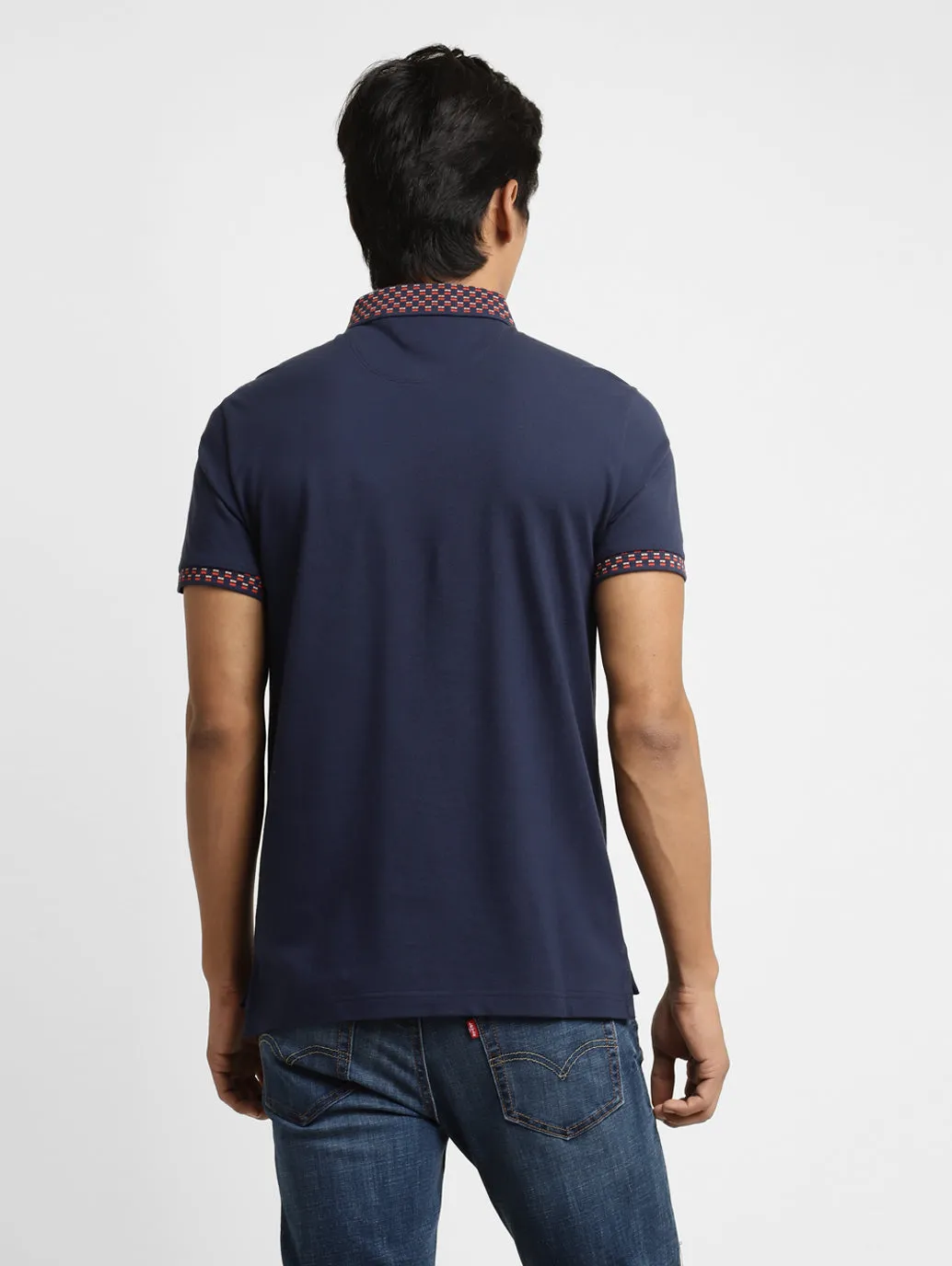 Men's Blue Polo T-Shirt