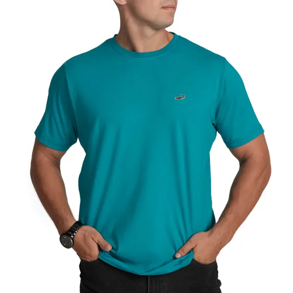 Men's Classic Fit Verve Tee-Lake Blue