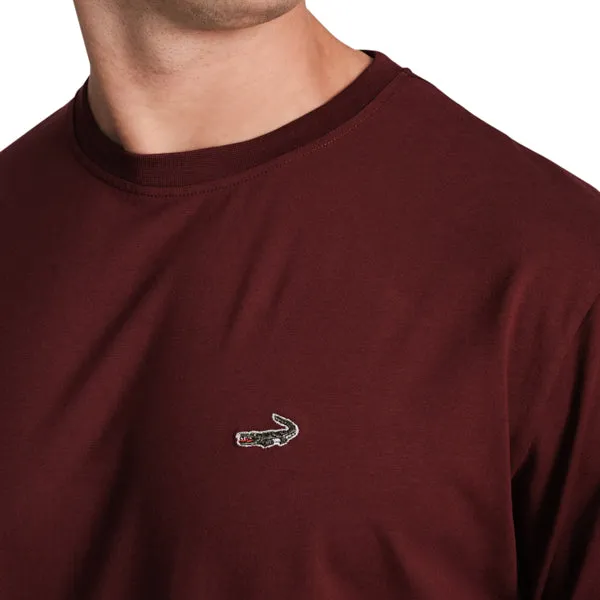 Men's Classic Fit Verve Tee-Ruby Wine