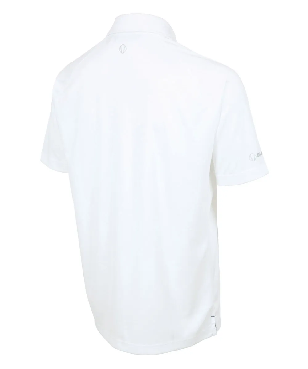 Men's Jack Coollite Stretch Solid Short-Sleeve Polo