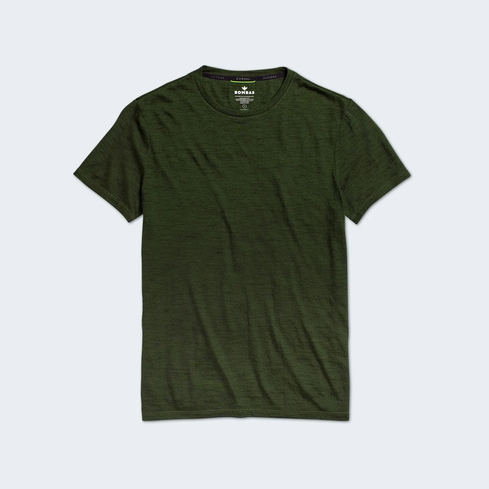 Men's Merino Wool Crew Neck T-Shirt