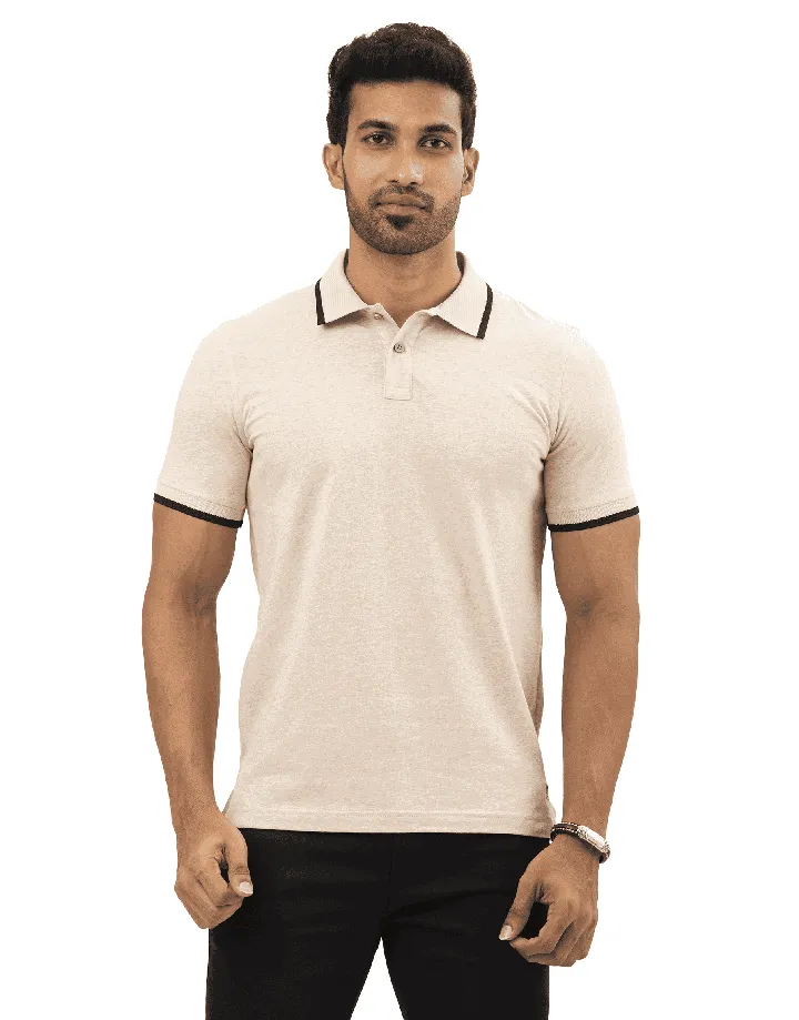 Moose Men’s Timeless Slim Fit Polo T-Shirt