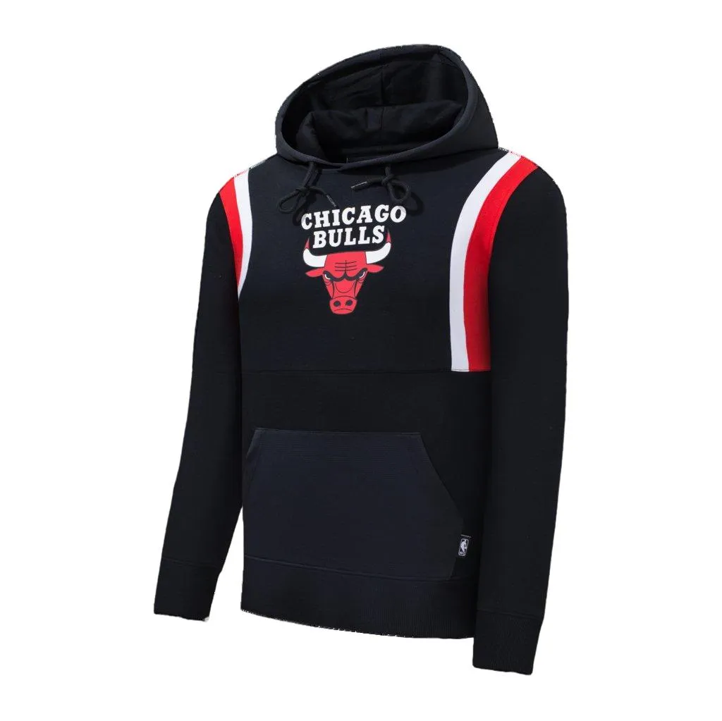 NBA RETRO WARM-UP HOODIE - BLACK