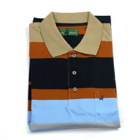 NEW GENTS Fawn Blue SS Golfer