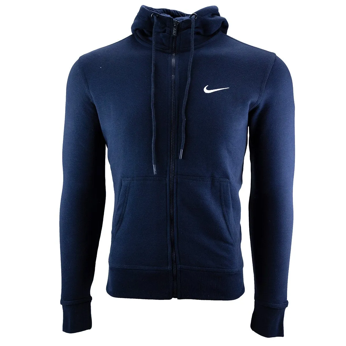 Nike Men's Club Swoosh Full Zip Fleece Hoodie