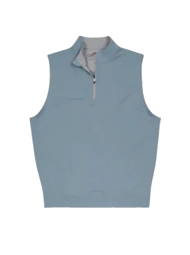 Performance Classic 1/4 Zip Vest Stone Blue